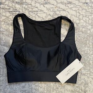 Sweaty Betty Black Seamless Support Sports Bralette